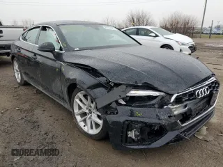 2023 Audi A5 Sportback S line Premium with VIN WAUDACF50PA012637, listed as a Copart auction lot 37794583 with Not provided miles and . Bid and sale history available at DreamBid. Image 4.