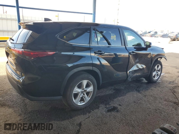 2023 Toyota Highlander L z VIN 5TDKDRAHXPS039806, wystawiony jako Copart lot #55960845 z przebiegiem 33 971 mil mil oraz Nie do naprawy • Non repairable. Historia ofert i sprzedaży dostępna na DreamBid. Obrazek 3.