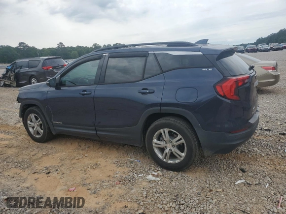 2019 GMC Terrain SLE with VIN 3GKALMEV3KL196212, listed as a Copart auction lot 55538265 with 120,543 mi miles and Salvage title. Bid and sale history available at DreamBid. Image 2.