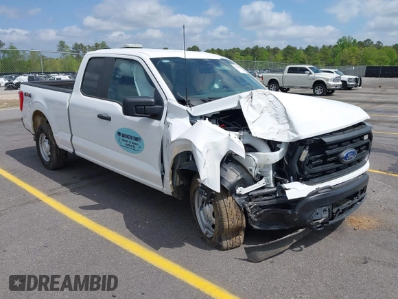 2023 Ford F-150 XL with VIN 1FTFX1E85PKF31252, listed as a IAAI auction lot 41948661 with 18,076 mi miles and . Bid and sale history available at DreamBid. Image 1.