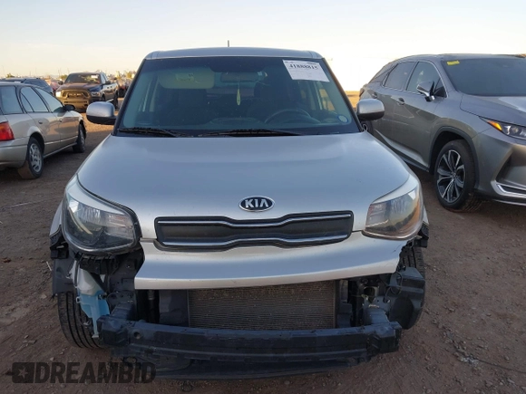 2017 Kia Soul with VIN KNDJN2A24H7474487, listed as a IAAI auction lot 41888815 with 119,105 mi miles. Bid and sale history available at carsss.com. Image 12.
