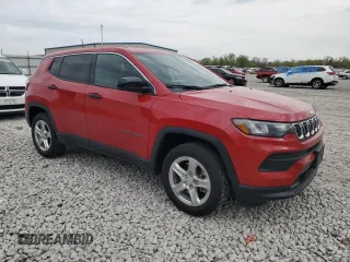 2023 Jeep Compass Sport с VIN 3C4NJDAN9PT509215, выставлен на аукционе Copart как лот 51972335 с пробегом 31 957 миль миль и Списание • Salvage title. История ставок и продаж доступна на DreamBid. Изображение 4.
