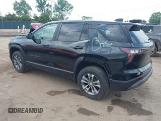 2025 Chevrolet Equinox FWD LT with VIN 3GNAXHEG3SL257204, listed as a IAAI auction lot 42421342 with 2,291 mi miles and . Bid and sale history available at DreamBid. Image 3.