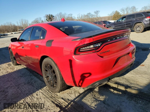 2017 Dodge Charger R/T with VIN 2C3CDXCT8HH634300, listed as a Copart auction lot 46401785 with 128,535 mi miles and Salvage Title. Bid and sale history available at DreamBid. Image 2.