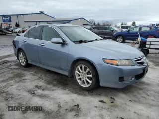 2007 Acura TSX Navi with VIN JH4CL96997C012444, listed as a Copart auction lot 47668605 with 122,755 mi miles and Salvage Title. Bid and sale history available at carsss.com. Image 4.