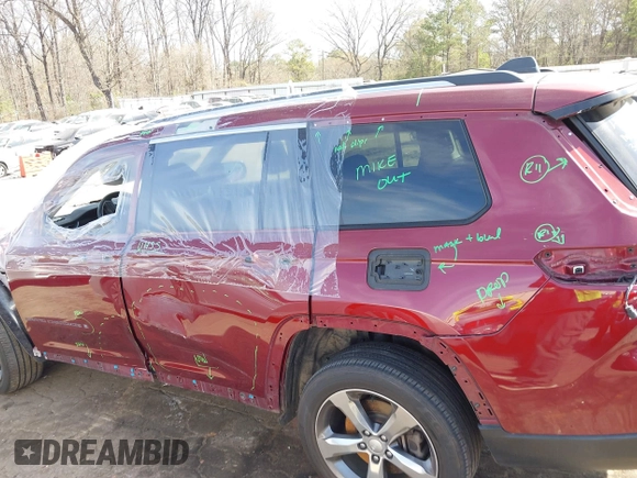 2021 Jeep Grand Cherokee Limited with VIN 1C4RJKBG8M8205423, listed as a IAAI auction lot 41771372 with 63,548 mi miles and . Bid and sale history available at DreamBid. Image 14.