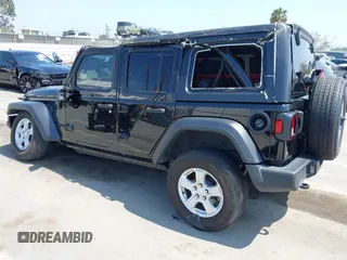 2023 Jeep Wrangler Willys with VIN 1C4HJXDG5PW615358, listed as a IAAI auction lot 42383749 with 31,988 mi miles and . Bid and sale history available at DreamBid. Image 3.