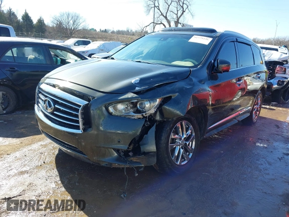 2014 Infiniti QX60 with VIN 5N1AL0MN0EC547112, listed as a IAAI auction lot 41579226 with 179,985 mi miles and . Bid and sale history available at DreamBid. Image 18.