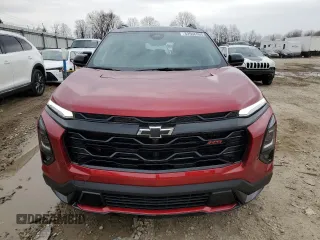 2025 Chevrolet Equinox AWD RS z VIN 3GNAXTEGXSL259454, wystawiony jako Copart lot #52596955 z przebiegiem 1 009 mil mil oraz Szkoda całkowita • Salvage title. Historia ofert i sprzedaży dostępna na DreamBid. Obrazek 5.