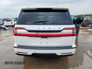 2020 Lincoln Navigator Reserve with VIN 5LMJJ2LTXLEL01023, listed as a Copart auction lot 57403185 with 116,215 mi miles and Salvage title. Bid and sale history available at DreamBid. Image 6.