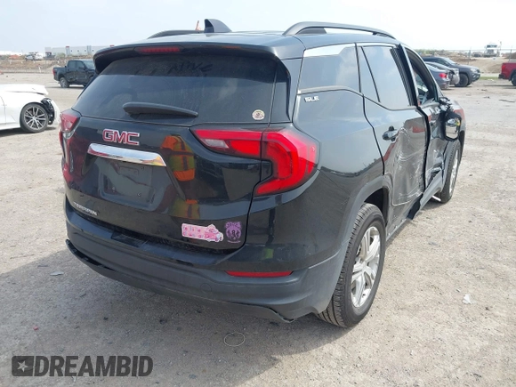 2019 GMC Terrain SLE with VIN 3GKALMEV4KL107456, listed as a IAAI auction lot 41938081 with 81,430 mi miles. Bid and sale history available at carsss.com. Image 4.