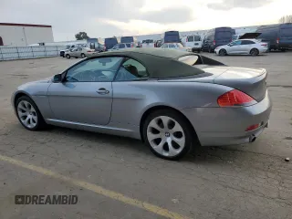 2006 BMW 6 Series 650Ci with VIN WBAEK13426CN79484, listed as a Copart auction lot 42441835 with 77,375 mi miles and Clean Title. Bid and sale history available at carsss.com. Image 2.