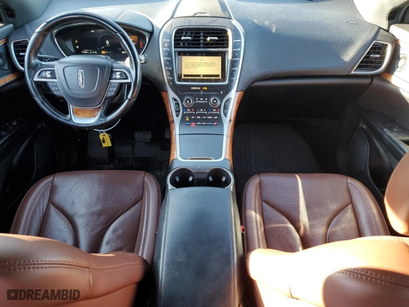 2019 Lincoln Nautilus Reserve with VIN 2LMPJ8L96KBL36046, listed as a Copart auction lot 44935475 with 44,772 mi miles and Salvage Title. Bid and sale history available at carsss.com. Image 8.