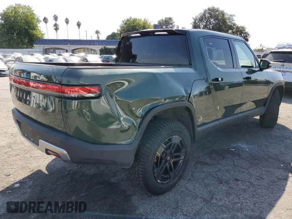 2023 Rivian R1T Adventure z VIN 7FCTGAAA9PN018171, wystawiony jako Copart lot #72593614 z przebiegiem 12 553 mil mil oraz Szkody całkowita. Historia ofert i sprzedaży dostępna na DreamBid. Obrazek 3.