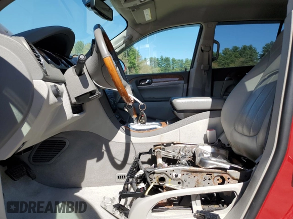 2012 Buick Enclave Leather with VIN 5GAKRCED8CJ235693, listed as a Copart auction lot 55089775 with 123,235 mi miles and Clean Title. Bid and sale history available at carsss.com. Image 7.