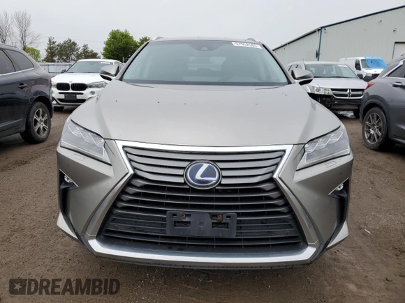 2018 Lexus RX 450h with VIN 2T2BGMCA7JC023729, listed as a Copart auction lot 57952585 with 169,102 mi miles and Clean title. Bid and sale history available at DreamBid. Image 5.
