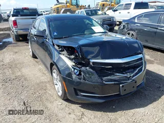 2015 Cadillac ATS Standard RWD with VIN 1G6AA5RAXF0110821, listed as a IAAI auction lot 42615773 with 102,886 mi miles and . Bid and sale history available at DreamBid. Image 1.