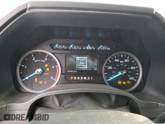 2019 Ford F-350 XL with VIN 1FT8X3BT0KEF99785, listed as a Copart auction lot 44384645 with 164,424 mi miles and Salvage title. Bid and sale history available at DreamBid. Image 9.