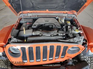 2018 Jeep Wrangler Unlimited Rubicon с VIN 1C4HJXFG1JW204933, выставлен на аукционе Copart как лот 55835735 с пробегом 111 424 миль миль и Списание • Salvage title. История ставок и продаж доступна на DreamBid. Изображение 11.