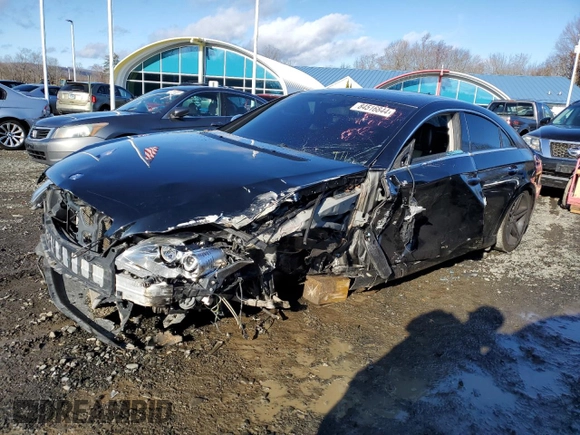 2009 Mercedes-Benz CLS-Class 5.5L with VIN WDDDJ72X69A143131, listed as a Copart auction lot 84516844 with 138,010 mi miles and Salvage Title. Bid and sale history available at carsss.com. Image 1.