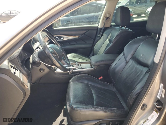 2012 Infiniti M37 with VIN JN1BY1AP4CM332476, listed as a Copart auction lot 61488314 with 249,252 mi miles and Clean Title. Bid and sale history available at carsss.com. Image 7.