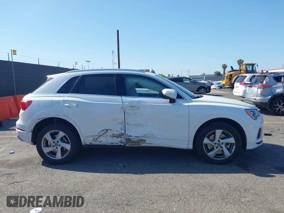2020 Audi Q3 Premium with VIN WA1AECF35L1109328, listed as a IAAI auction lot 42305831 with 49,820 mi miles and . Bid and sale history available at DreamBid. Image 13.