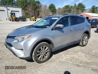 2017 Toyota RAV4 Limited with VIN 2T3DFREV7HW588785, listed as a Copart auction lot 52912415 with 76,770 mi miles and Salvage Title. Bid and sale history available at carsss.com. Image 1.