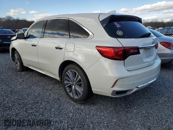 2018 Acura MDX Sport Hybrid w/Technology Pkg with VIN 5J8YD7H52JL000695, listed as a Copart auction lot 38341403 with 62,966 mi miles. Bid and sale history available at carsss.com. Image 2.
