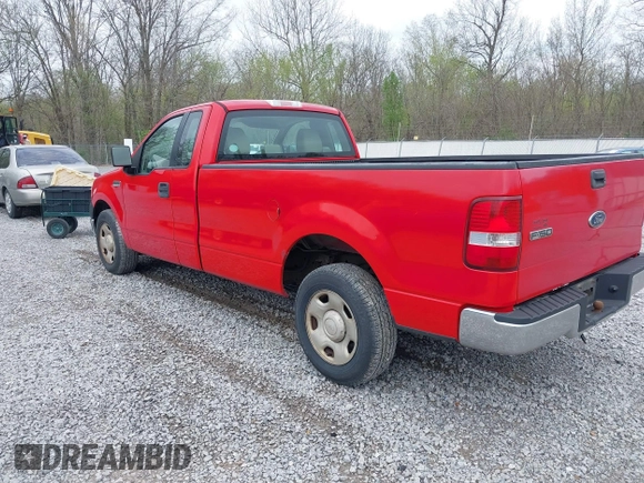 2005 Ford F-150 XL with VIN 1FTRF12WX5NC06045, listed as a IAAI auction lot 41917004 with 296,753 mi miles. Bid and sale history available at carsss.com. Image 3.