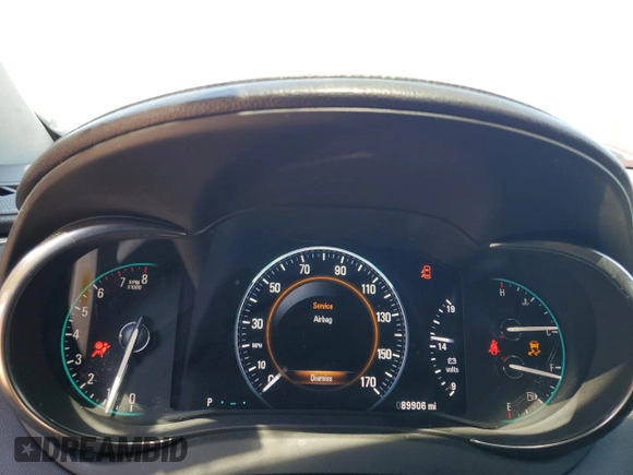 2014 Buick LaCrosse Leather with VIN 1G4GB5G30EF182725, listed as a Copart auction lot 52437685 with 89,906 mi miles and Salvage Title. Bid and sale history available at DreamBid. Image 9.