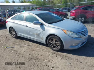 2013 Hyundai Sonata GLS with VIN 5NPEB4ACXDH509425, listed as a IAAI auction lot 42052986 with 143,712 mi miles and . Bid and sale history available at carsss.com. Image 1.