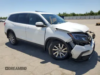 2021 Honda Pilot EX-L z VIN 5FNYF5H58MB015609, wystawiony jako Copart lot #55994845 z przebiegiem 70 190 mil mil oraz Nie do naprawy • Non repairable. Historia ofert i sprzedaży dostępna na DreamBid. Obrazek 4.