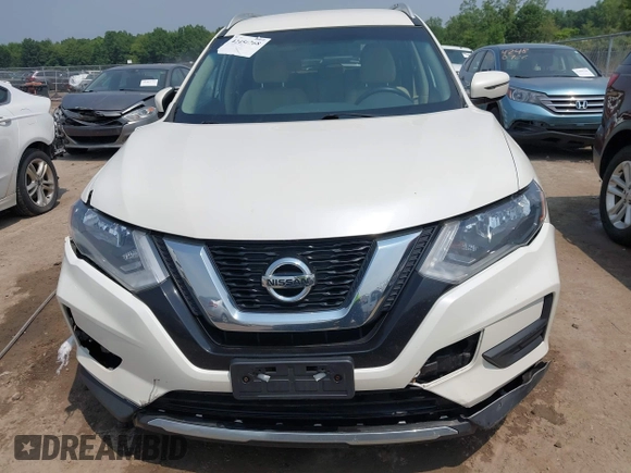 2017 Nissan Rogue SL with VIN JN8AT2MV3HW006126, listed as a IAAI auction lot 42456768 with 214,000 mi miles and . Bid and sale history available at DreamBid. Image 12.