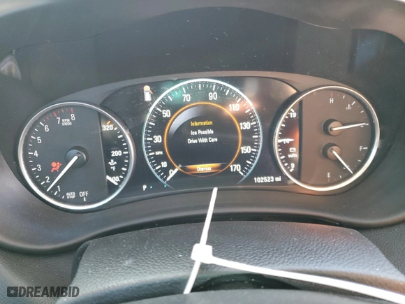 2017 Buick Envision Premium I with VIN LRBFXESX6HD100751, listed as a Copart auction lot 44928365 with 102,523 mi miles and Salvage Title. Bid and sale history available at carsss.com. Image 9.