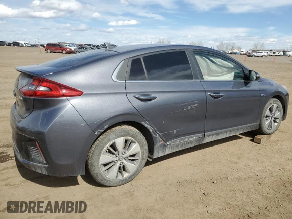 2018 Hyundai Ioniq Limited z VIN KMHC75LD8JU060649, wystawiony jako Copart lot #55171935 z przebiegiem 141 944 mil mil oraz Szkoda całkowita • Salvage title. Historia ofert i sprzedaży dostępna na DreamBid. Obrazek 3.