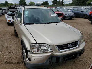 2000 Honda CR-V SE with VIN JHLRD1876YC037697, listed as a Copart auction lot 66611404 with 182,795 mi miles and Salvage Title. Bid and sale history available at carsss.com. Image 5.