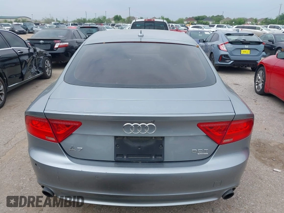 2013 Audi A7 Premium Plus with VIN WAUYGAFC1DN069906, listed as a IAAI auction lot 41906962 with 203,149 mi miles and . Bid and sale history available at DreamBid. Image 16.