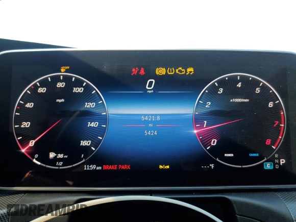 2024 Mercedes-Benz C 300 with VIN W1KAF4GB3RR228204, listed as a Copart auction lot 85807794 with 5,424 mi miles and Salvage Title. Bid and sale history available at DreamBid. Image 9.