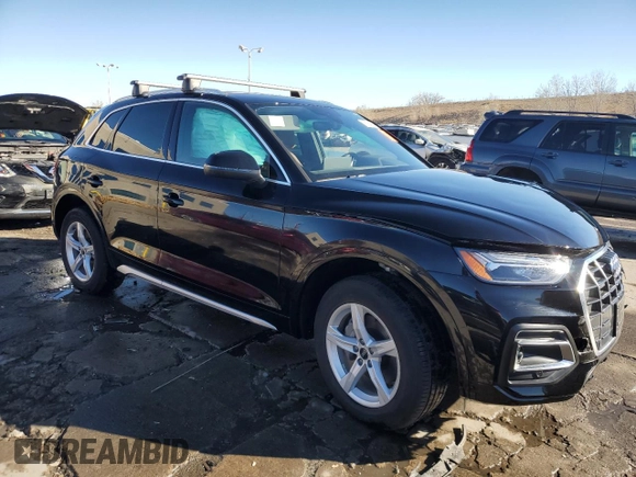 2024 Audi Q5 Premium with VIN WA1ABAFY7R2067157, listed as a Copart auction lot 83634674 with 4,340 mi miles and Salvage Title. Bid and sale history available at carsss.com. Image 4.