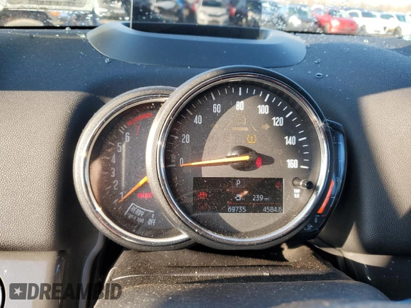 2018 MINI Countryman Cooper S with VIN WMZYT5C39J3E59740, listed as a Copart auction lot 80034544 with 69,735 mi miles and Salvage Title. Bid and sale history available at carsss.com. Image 9.
