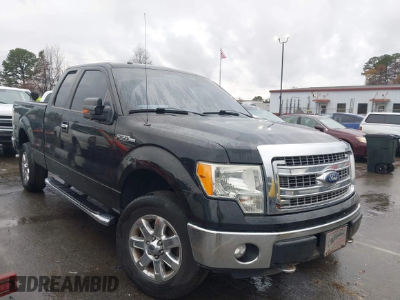 2014 Ford F-150 XL with VIN 1FTFX1EF9EFA08353, listed as a IAAI auction lot 41064612 with 140,025 mi miles. Bid and sale history available at carsss.com. Image 1.