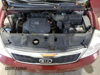 2012 Kia Sedona LX with VIN KNDMG4C78C6503600, listed as a Copart auction lot 49525555 with 241,476 mi miles and Clean Title. Bid and sale history available at carsss.com. Image 12.