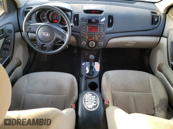2010 Kia Forte EX with VIN KNAFU4A27A5812872, listed as a Copart auction lot 76876404 with 158,403 mi miles and Clean Title. Bid and sale history available at carsss.com. Image 8.