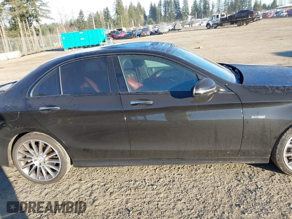 2017 Mercedes-Benz C 43 AMG with VIN 55SWF6EBXHU202314, listed as a IAAI auction lot 41402555 with 73,669 mi miles and . Bid and sale history available at DreamBid. Image 13.