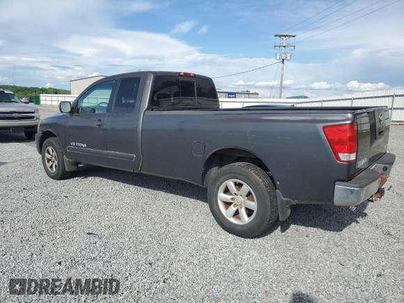 2008 Nissan Titan SE with VIN 1N6AA06FX8N308964, listed as a Copart auction lot 57213475 with 191,326 mi miles and Clean title. Bid and sale history available at DreamBid. Image 2.