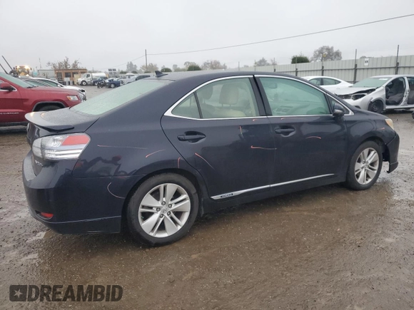 2010 Lexus HS 250h with VIN JTHBB1BA6A2018733, listed as a Copart auction lot 85568624 with 127,060 mi miles and Salvage Title. Bid and sale history available at DreamBid. Image 3.