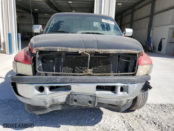 1996 Dodge Ram 1500 with VIN 3B7HF13Y8TG121531, listed as a Copart auction lot 72366134 with 220,797 mi miles and Salvage Title. Bid and sale history available at carsss.com. Image 5.
