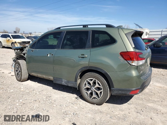 2020 Subaru Forester Premium with VIN JF2SKAGC0LH467953, listed as a Copart auction lot 49238355 with 142,052 mi miles and Salvage Title. Bid and sale history available at carsss.com. Image 2.