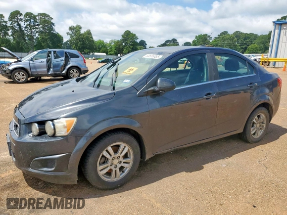 2016 Chevrolet Sonic LT z VIN 1G1JC5SH3G4155617, wystawiony jako Copart lot #58856685 z przebiegiem 96 360 mil mil oraz Czysty tytuł • Clean title. Historia ofert i sprzedaży dostępna na DreamBid. Obrazek 1.