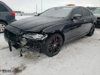 2016 Jaguar XF S with VIN SAJBM4BV5GCY05967, listed as a Copart auction lot 31379932 with 75,127 mi miles and Salvage Title. Bid and sale history available at carsss.com. Image 2.